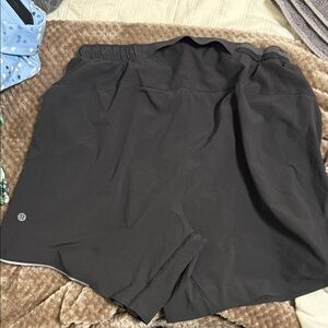 Lululemon Black Running Shorts